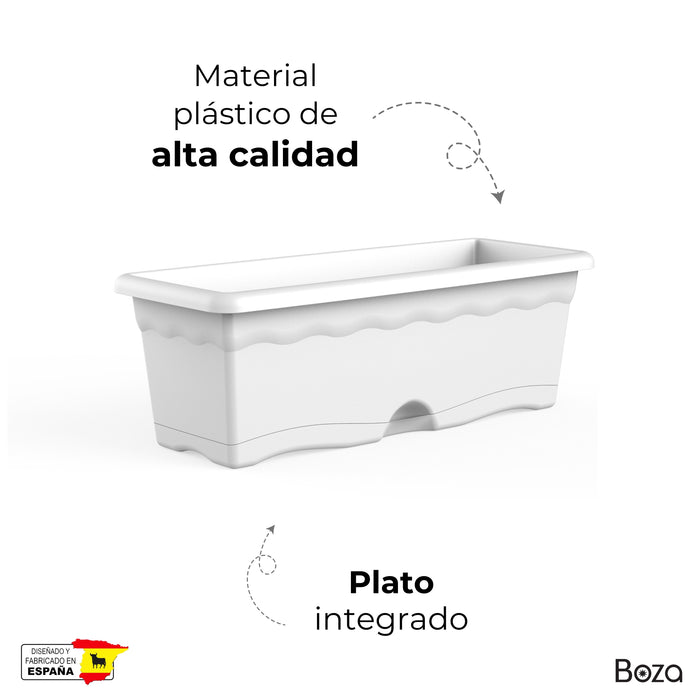 Jardinera Terra 10 L Plato Integrado