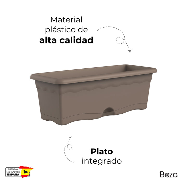 Jardinera Terra 10 L Plato Integrado