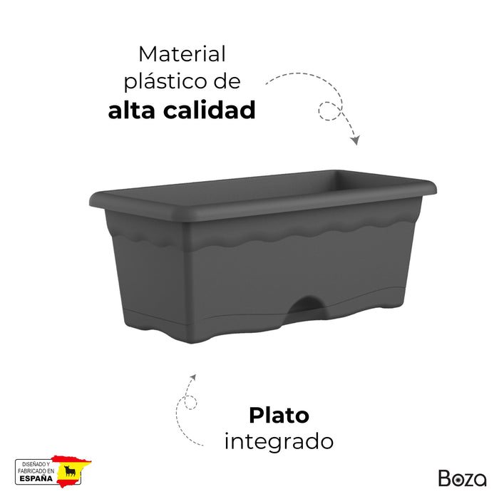 Jardinera Terra 10 L Plato Integrado