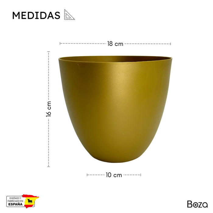 Maceta Cuenco 3 L Sin Plato