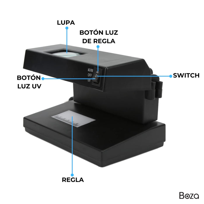 Detector Billetes Falsos 9W