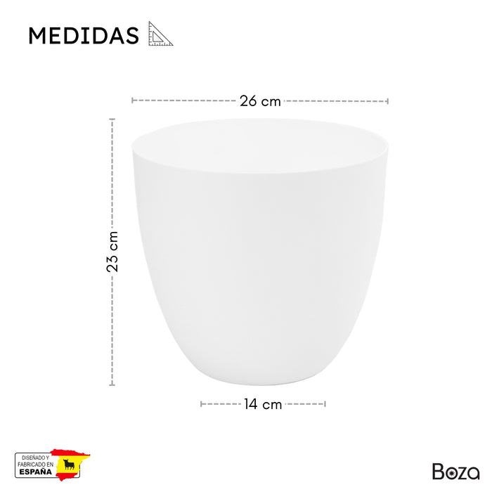 Maceta Cuenco 9.5 L Con Plato