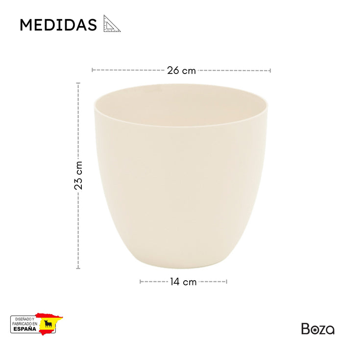 Maceta Cuenco 9.5 L Con Plato