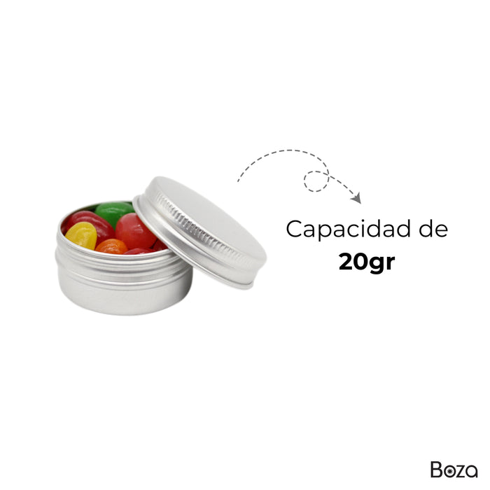 Lata Aluminio 20 Gramos