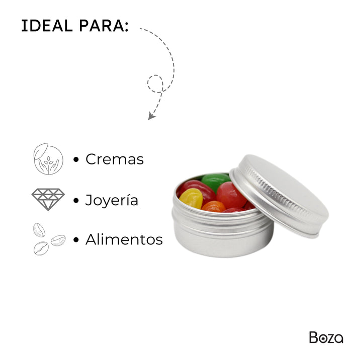 Lata Aluminio 20 Gramos