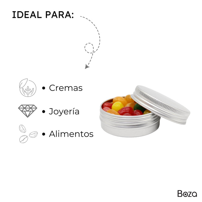 Lata Aluminio 30 Gramos