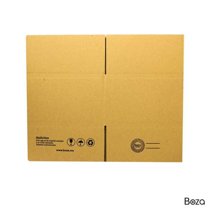 Caja de Cartón 26x25x15