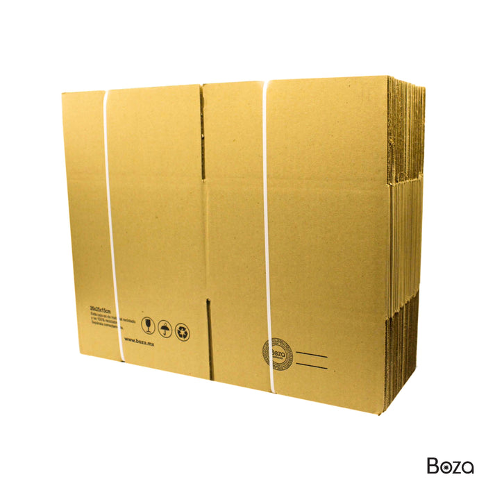 Caja de Cartón 26x25x15