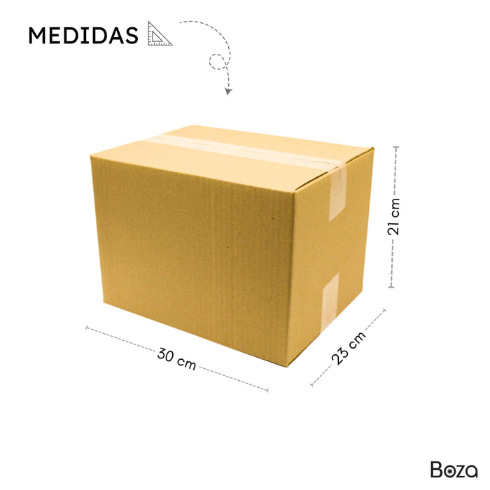 Caja de Cartón 30x23x21