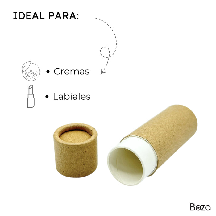 Tubo Envase Cartón 15 Ml Eco