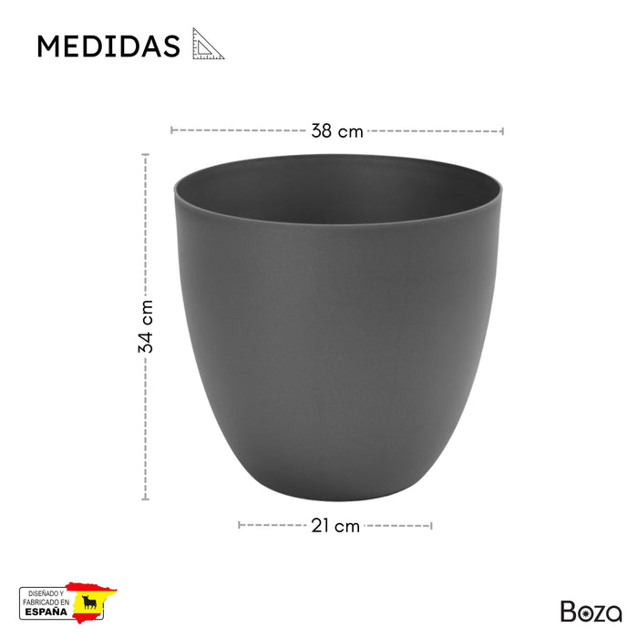 Maceta Cuenco 30 L Con Plato