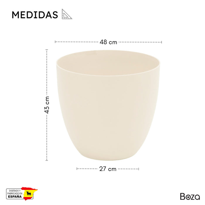 Maceta Cuenco 58 L Con Plato