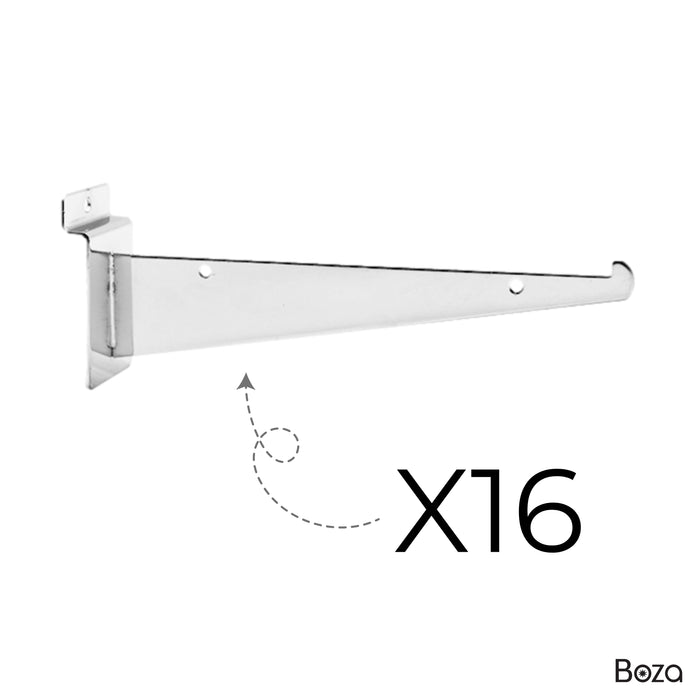 Ménsula Panel Ranurado 20cm