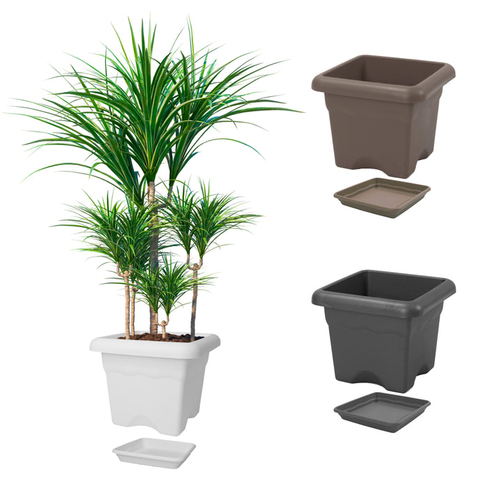 Maceta Terra 14 L Con Plato