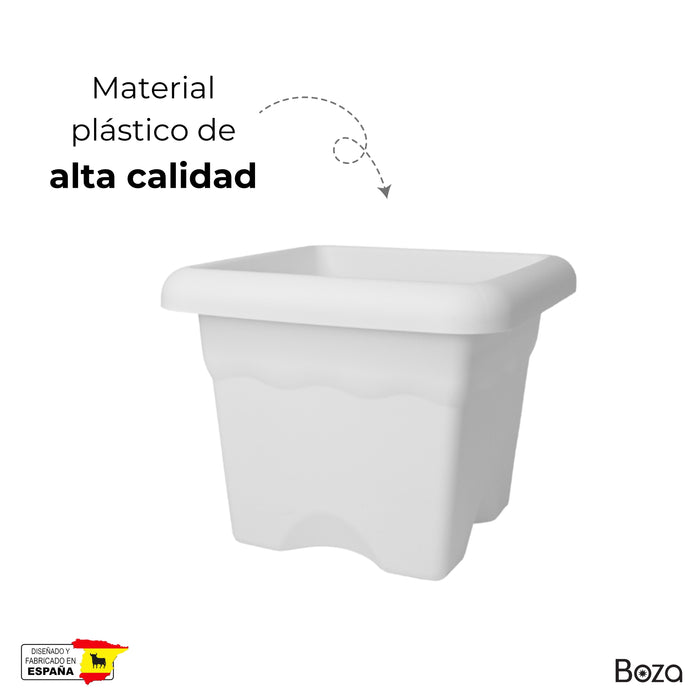 Maceta Terra 4 L Con Plato