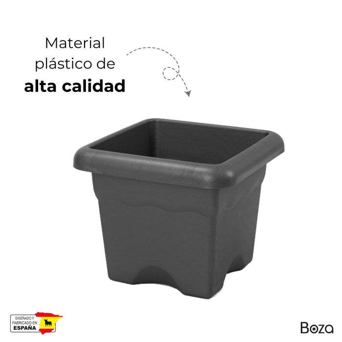 Maceta Terra 4 L Con Plato