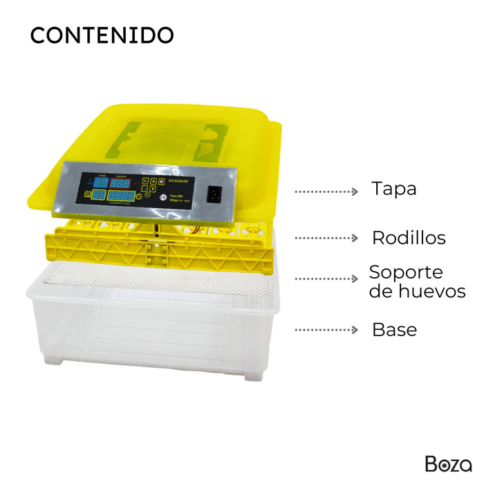 Incubadora 48 Huevos Ovoscopio Gratis Manual En Español Term