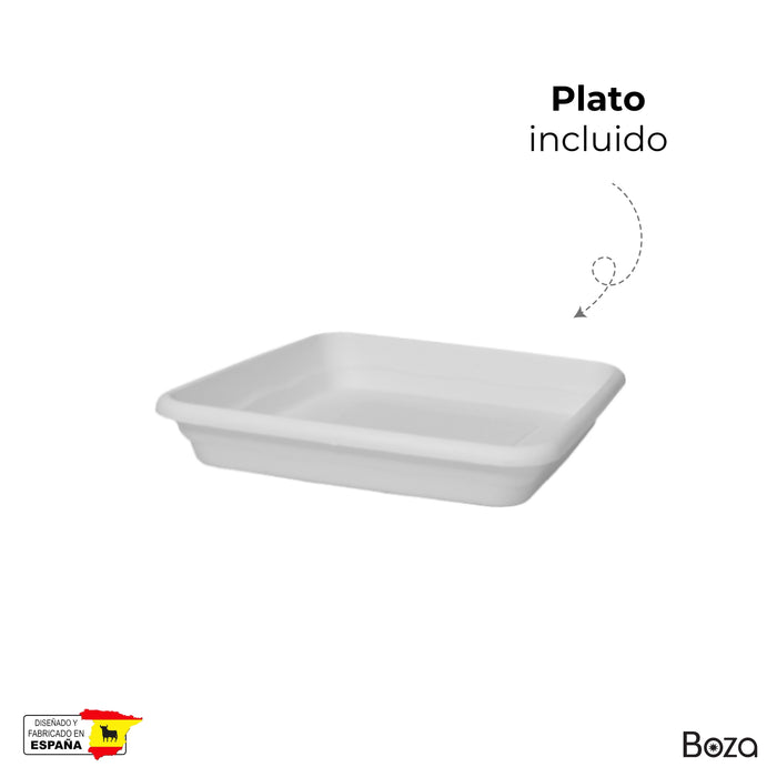 Maceta Terra 14 L Con Plato