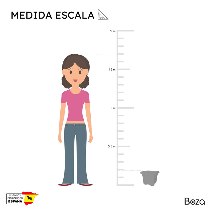 Maceta Terra 4 L Con Plato