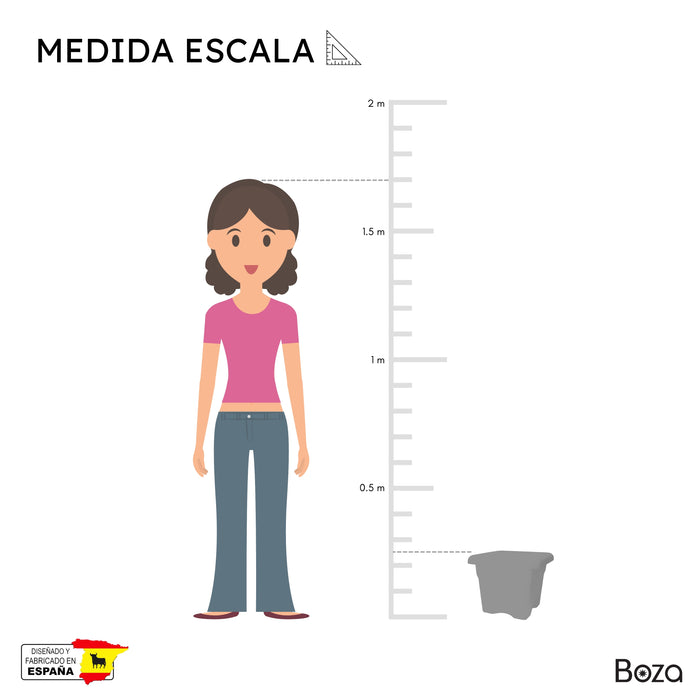 Maceta Terra 14 L Con Plato