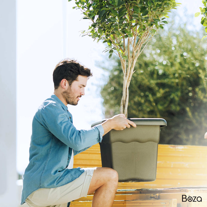 Maceta Terra 14 L Con Plato