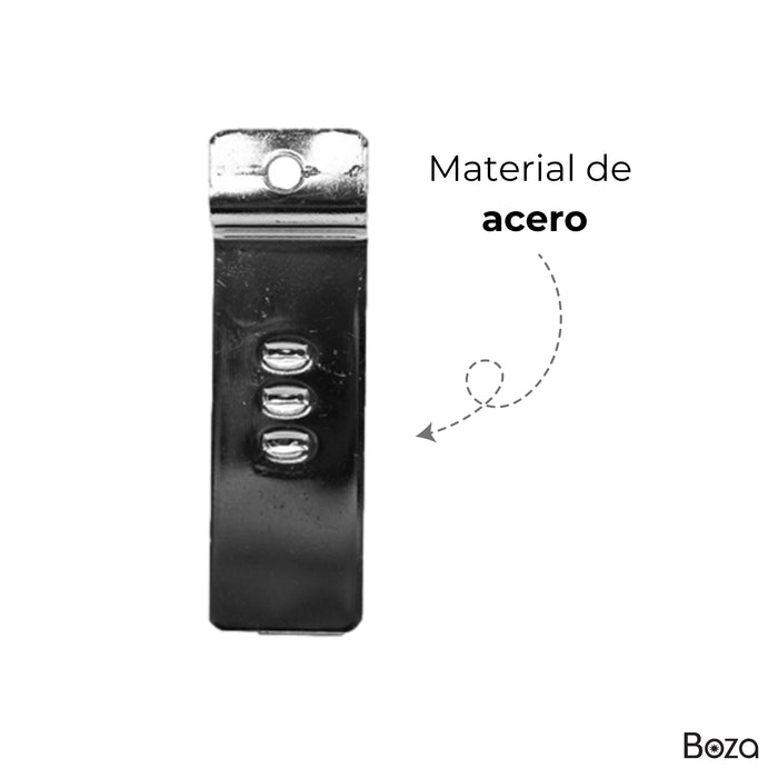 Gancho Blister Cromado 10cm