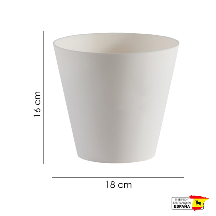 Maceta Cono 2.5 L Con Plato
