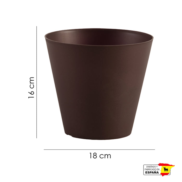 Maceta Cono 2.5 L Con Plato