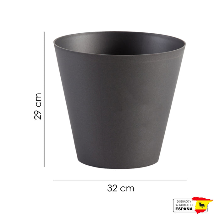 Maceta Cono 15 L Con Plato