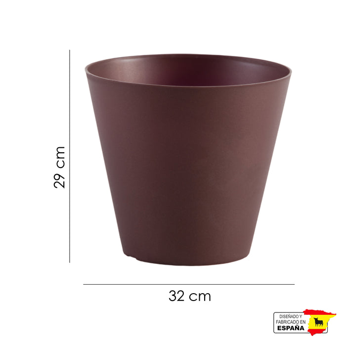 Maceta Cono 15 L Con Plato