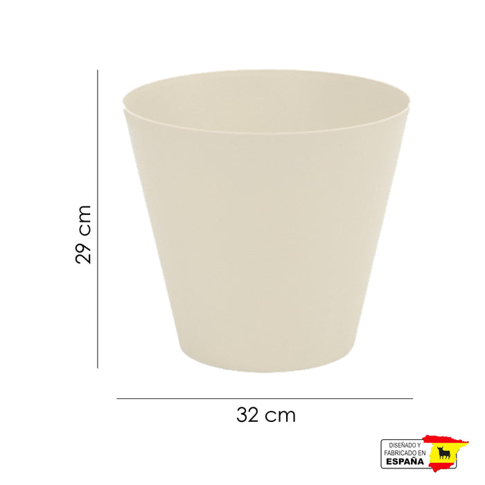 Maceta Cono 15 L Con Plato