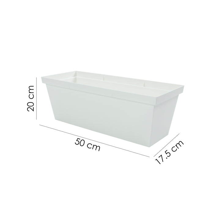 Jardinera Tes 12 L Con Plato