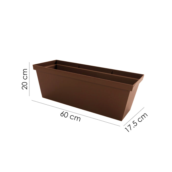 Jardinera Tes 15 L Con Plato