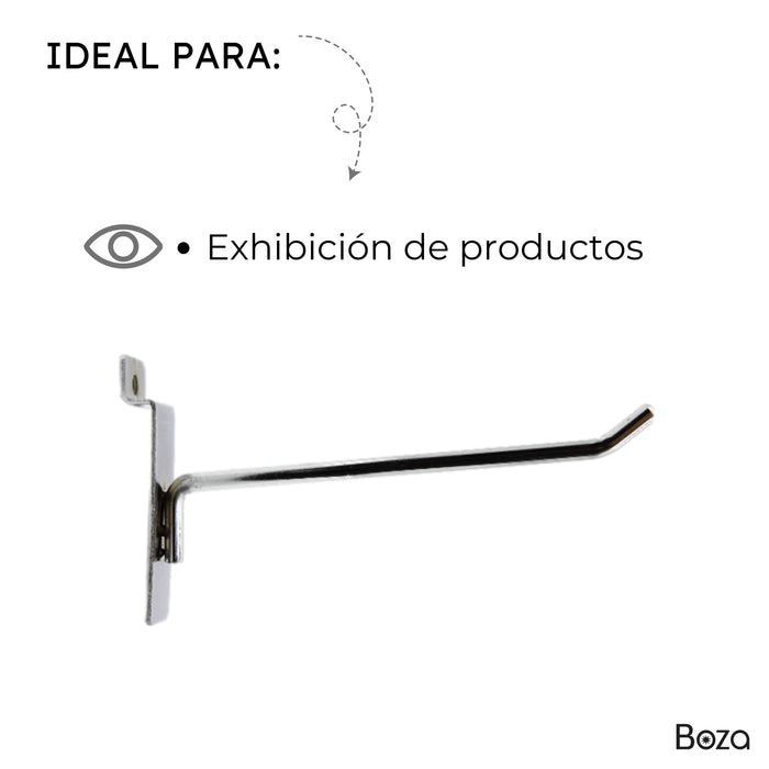 Gancho Blister Cromado 15cm