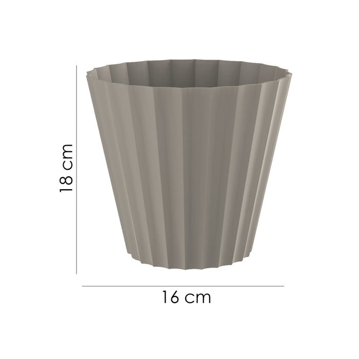 Maceta Doric 2.5 L Con Plato