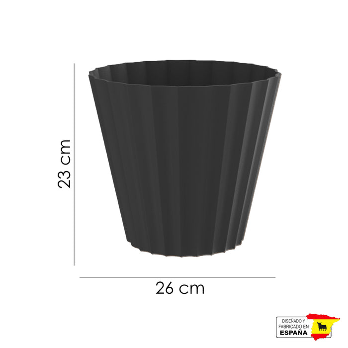 Maceta Doric 8 L Con Plato