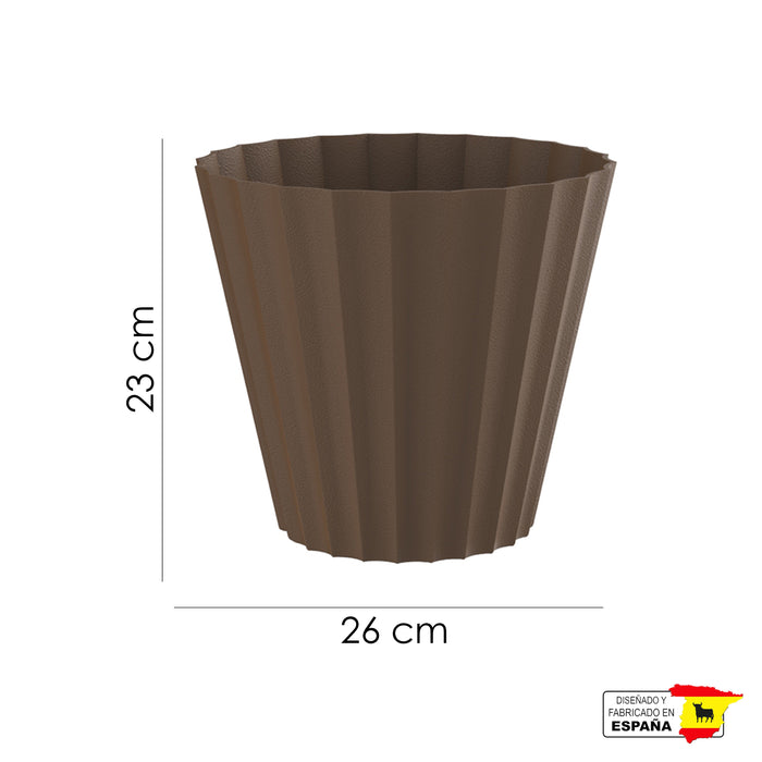 Maceta Doric 8 L Con Plato