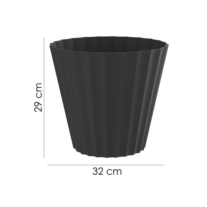 Maceta Doric 15 L Con Plato