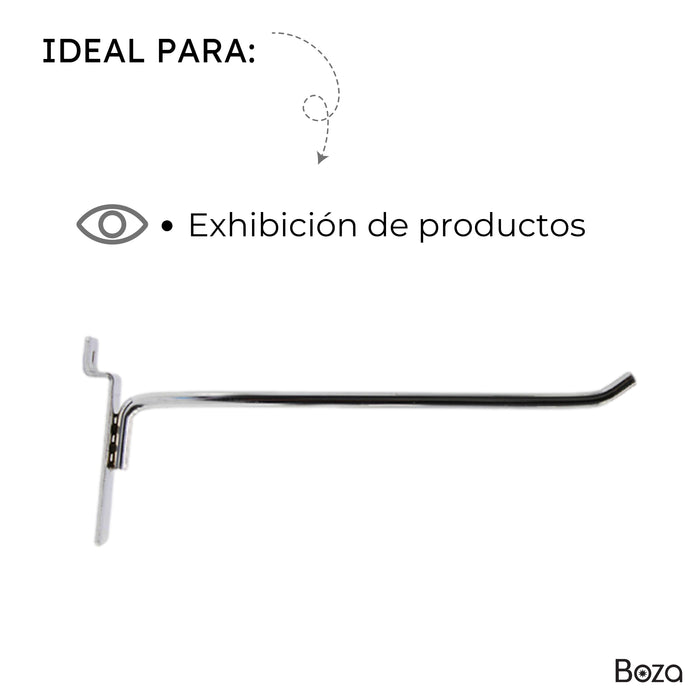 Gancho Blister Cromado 20cm