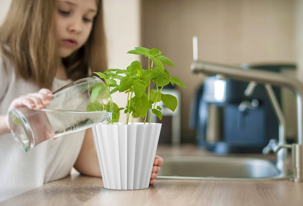 Maceta Doric 15 L Con Plato