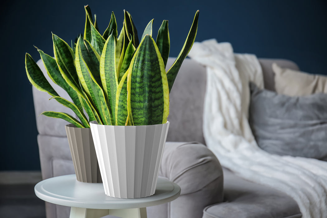 Maceta Doric 15 L Con Plato