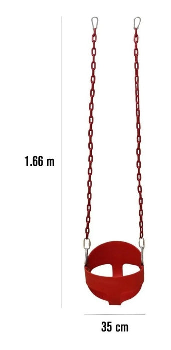 Columpio Para Niños Seguridad Completo Swing Juegos Bebé