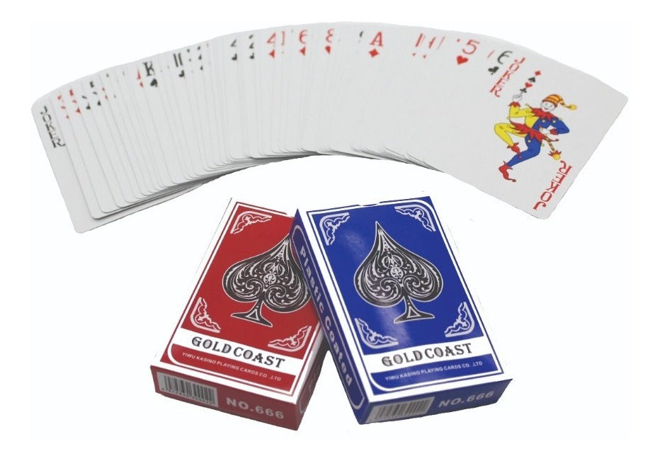 Baraja Poker Cartas Naipes Papel Standar Texas Holdem Ingles
