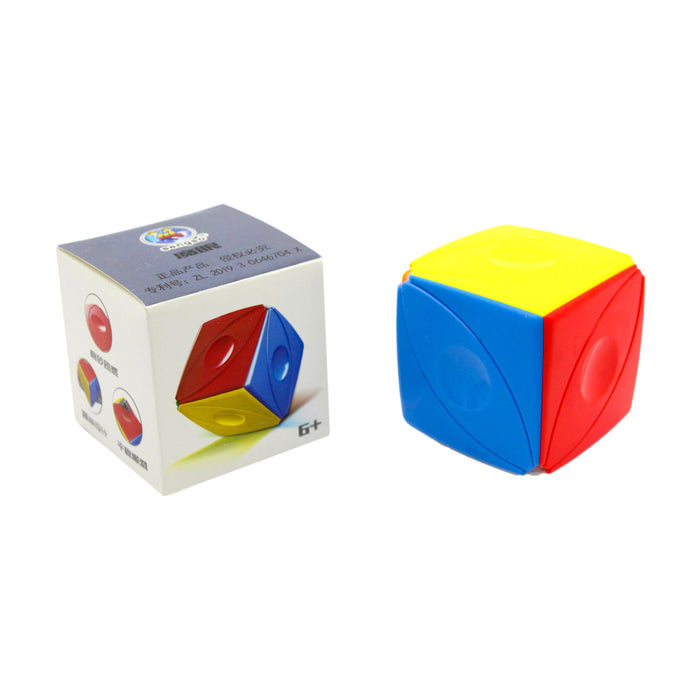 Cubo Rubik 2x2 Hoja Maple  Speedcube Lubricado Pintado Boza