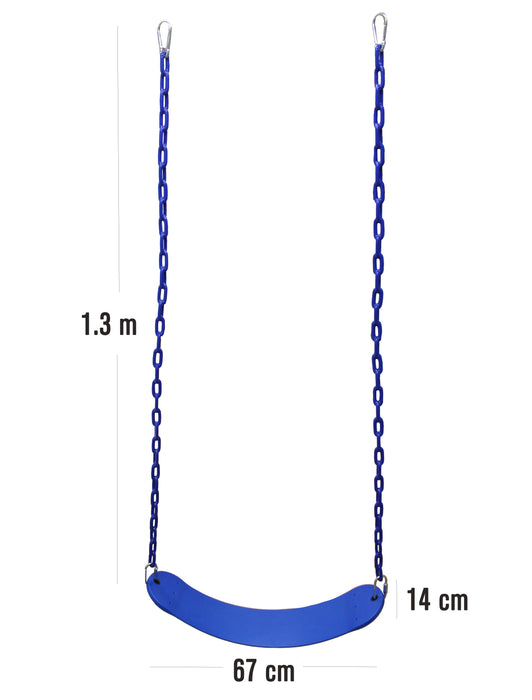 Columpio D Banda Para Niños Asiento Juegos Aire Libre Cadena