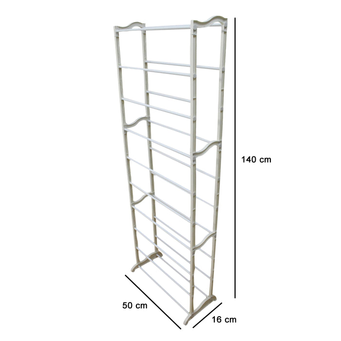 Zapatera Organizador Rack10 Niveles Facil De Armar 30 Pares