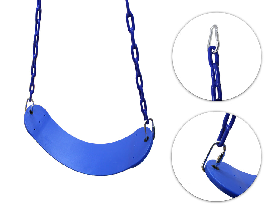 Columpio D Banda Para Niños Asiento Juegos Aire Libre Cadena