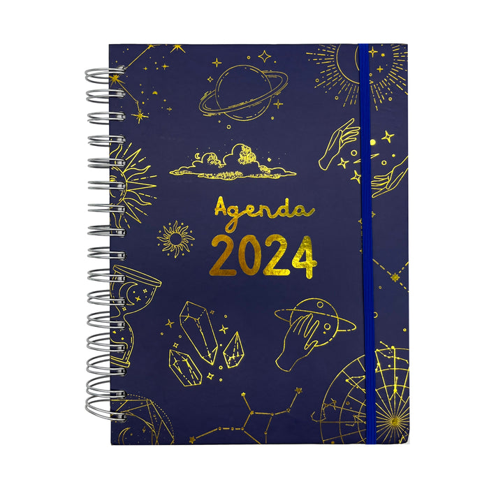 Agenda Boza Diaria Chic Organizadora Planificador Mujer 2024