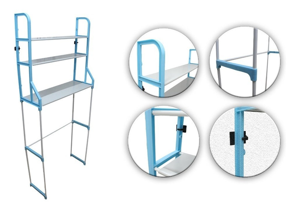 Estante Rack Organizador P Lavadora Repisas Super Practico