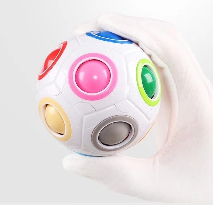 Cubo Rubik Rainbow Magic Ball 2 Speedcube Destreza Arcoiris